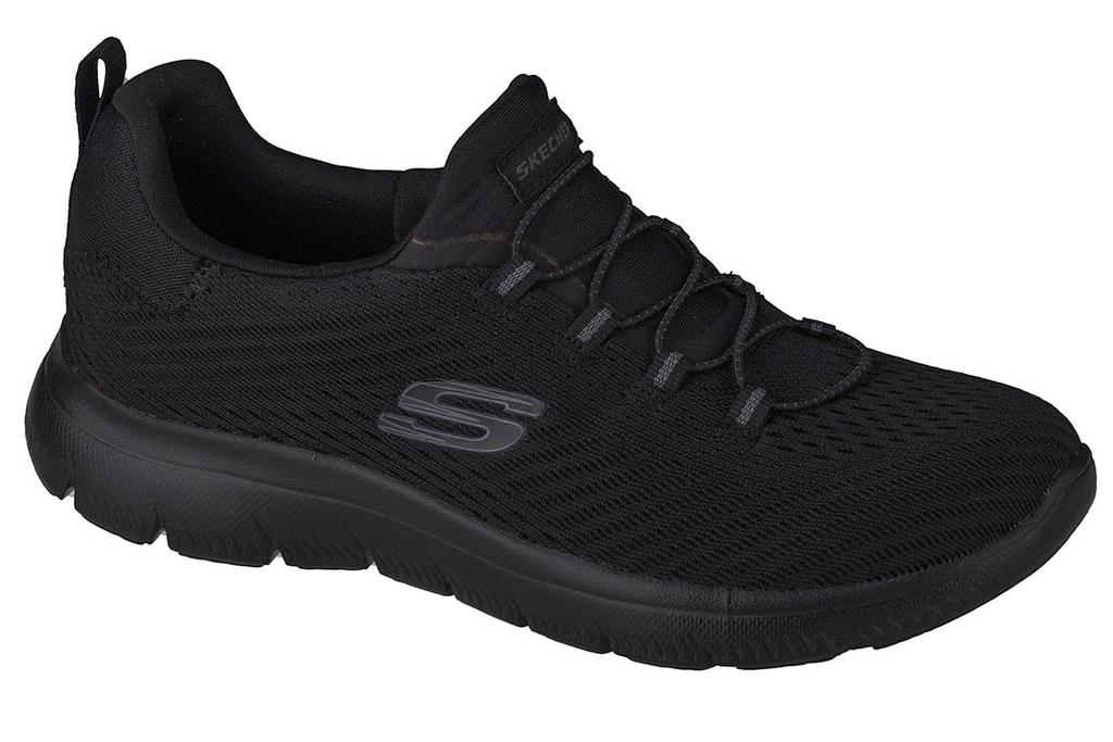 Skechers Summits - Fast Attraction, Womens Black Sneakers
