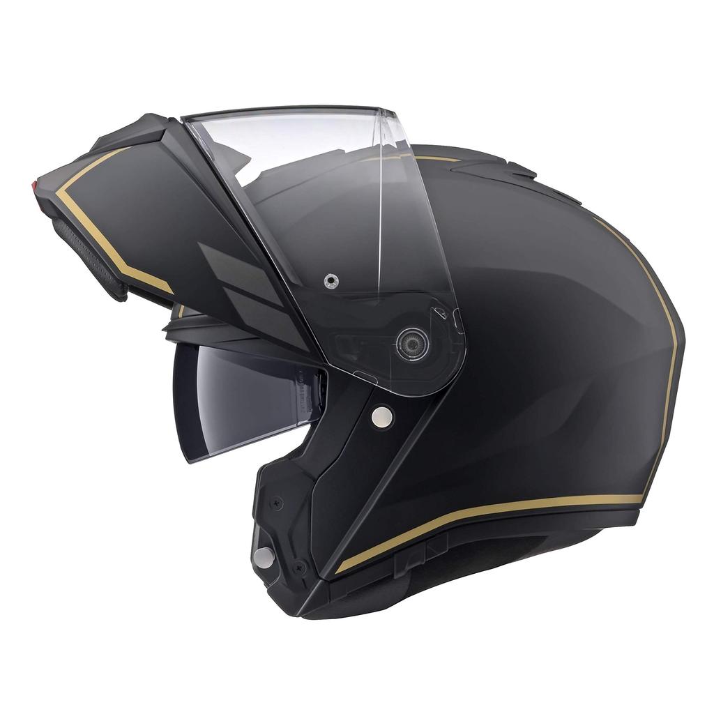 Yamaha Motorcycle Helmet System YJ-21 ZENITH Sun Visor Model Graphic GF-01 Semi-Flat Black, XL Size (60-61cm), 90791-2368X