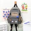New children's schoolbag Korean version kindergarten backpack large capacity fashion campus backpack research bag
