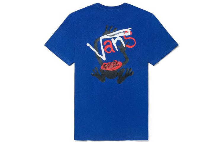 Vans x FIVEMONKER Футболка SS21 Унисекс Синяя VN0A5F49PW8 XXL