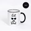 11oz Lustige Süße Katzen Tasse Runder Griff Keramik Teetasse Kreative Keramik Geschenk Tassen für Valentinstag Tee und Heiße Getränke Geschenk