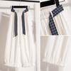 DIMANAF 2026 Plus Size Summer Women Pants Cotton Thin Elastic Waist Oversize Fashion Lady Casual Long Pants Solid Black