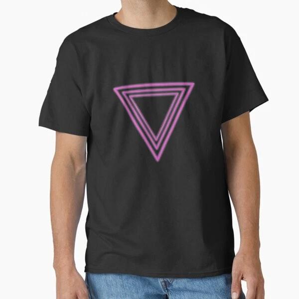 Pink Triangles (Lady Gaga Born This Way) Classic Made In Usaaus Tshirt S2xl S
