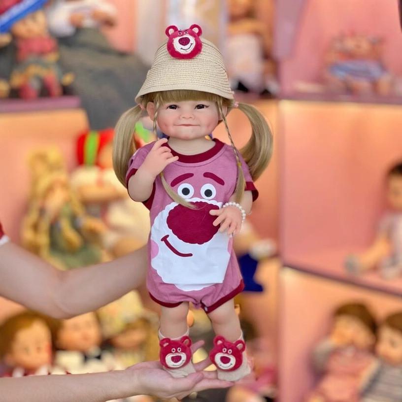 Silicone Figure 55cm Realistic Doll For Collectors And Gift Enthusiasts