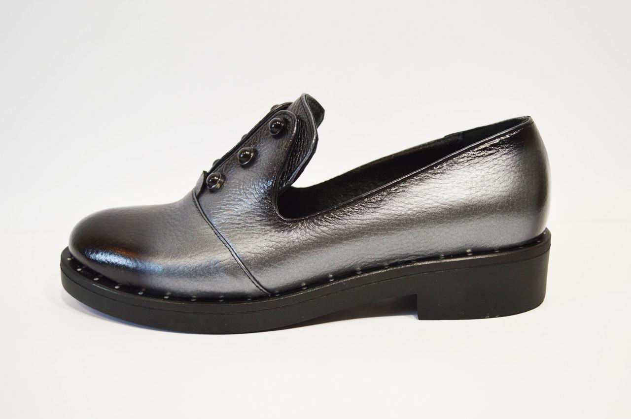 

Туфлі Evromoda 4202 36 Сріблясті шкіра 39 срібний