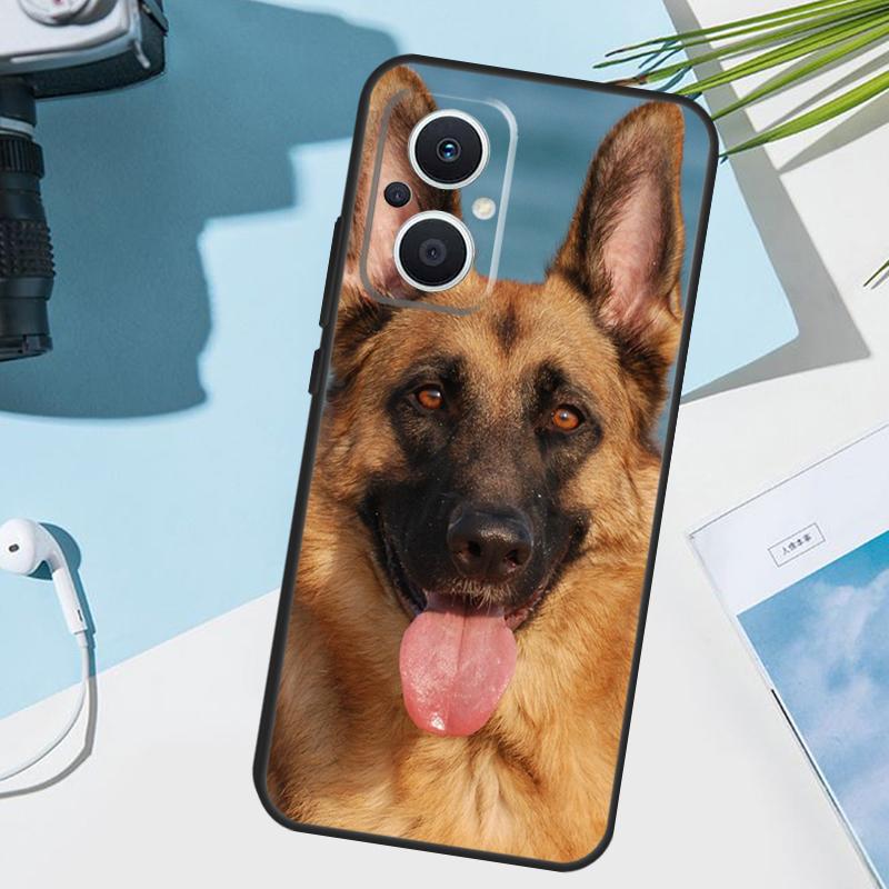 German Shepherd Dog Cover For OPPO Reno 14F 13F 12F 11 F 10 12 13 14 Pro 7 8 Lite OPPO Find X9 X8 X6 X5 Pro Case