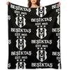 Besiktas White Throw Blanket Summer Blankets For Baby wednesday Soft Plush Plaid Blankets
