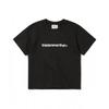 T Logo W Tee Off Black