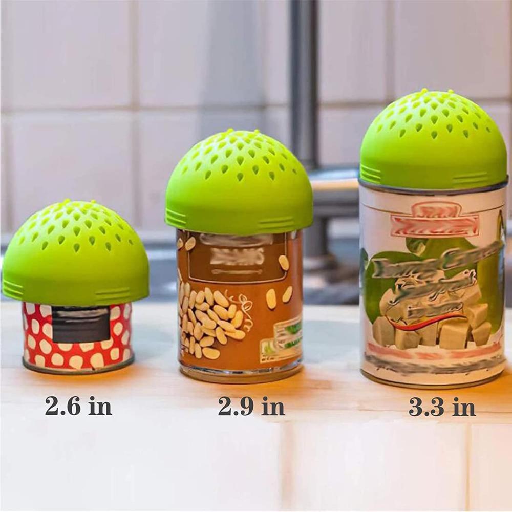 Kitchen strainer, multi-purpose mini strainer, portable mini can drain, silicone material, for draining chickpeas and canned fru