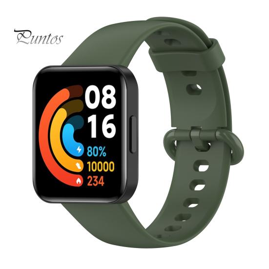 Silicone Watch Band Soft Waterproof Smart Wristband Replacement Wrist Strap for Redmi 2 Lite/Watch