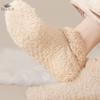 Women Winter Warm Fuzzy Socks Thick Thermal Solid Soft Fluffy Socks Cute Fashion Slipper Home Floor Sleeping Socks