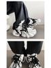 European Trendy Men's Breathable Dad Shoes 2025 - Thick Sole, Height-Increasing Casual Sneakers