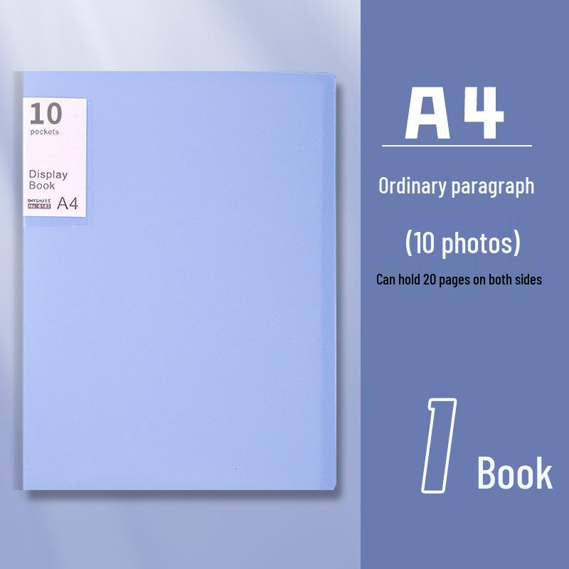 

Prenatal Checkup A4 Transparent Multi-Layer Binder for Documents, Certificates, and Sheet Music. 10 pages