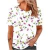Daisy Graphic Flower 3D Print T-Shirts Women Summer Casual O-Neck Short Sleeve T Shirt Harajuku Y2k Tees Tops Female Clothing