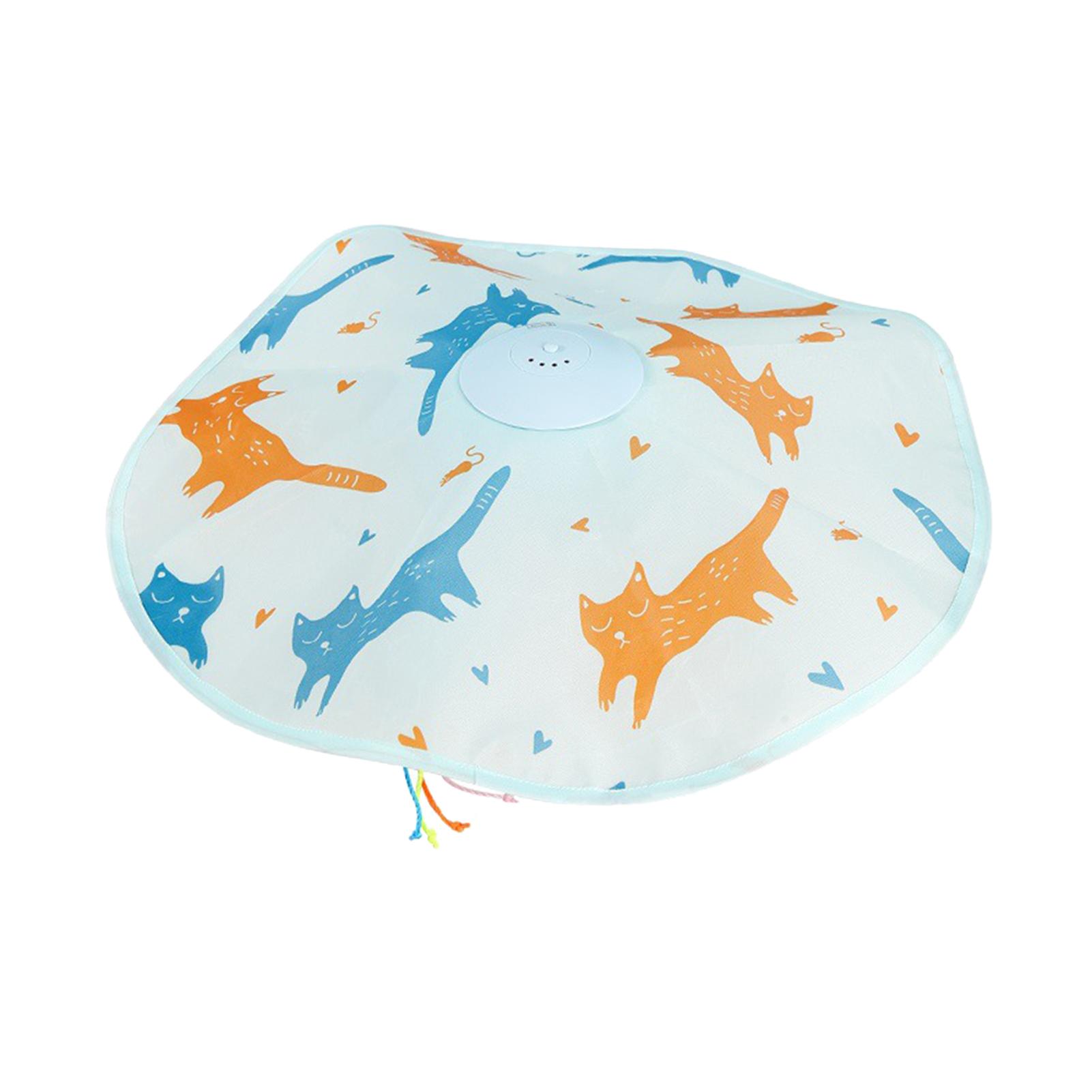 

Catch The Tail Cat Toy Fun Intelligent Voice Activated Induction Electronic Concealed Motion Cat Toy Battery Model Blue синий