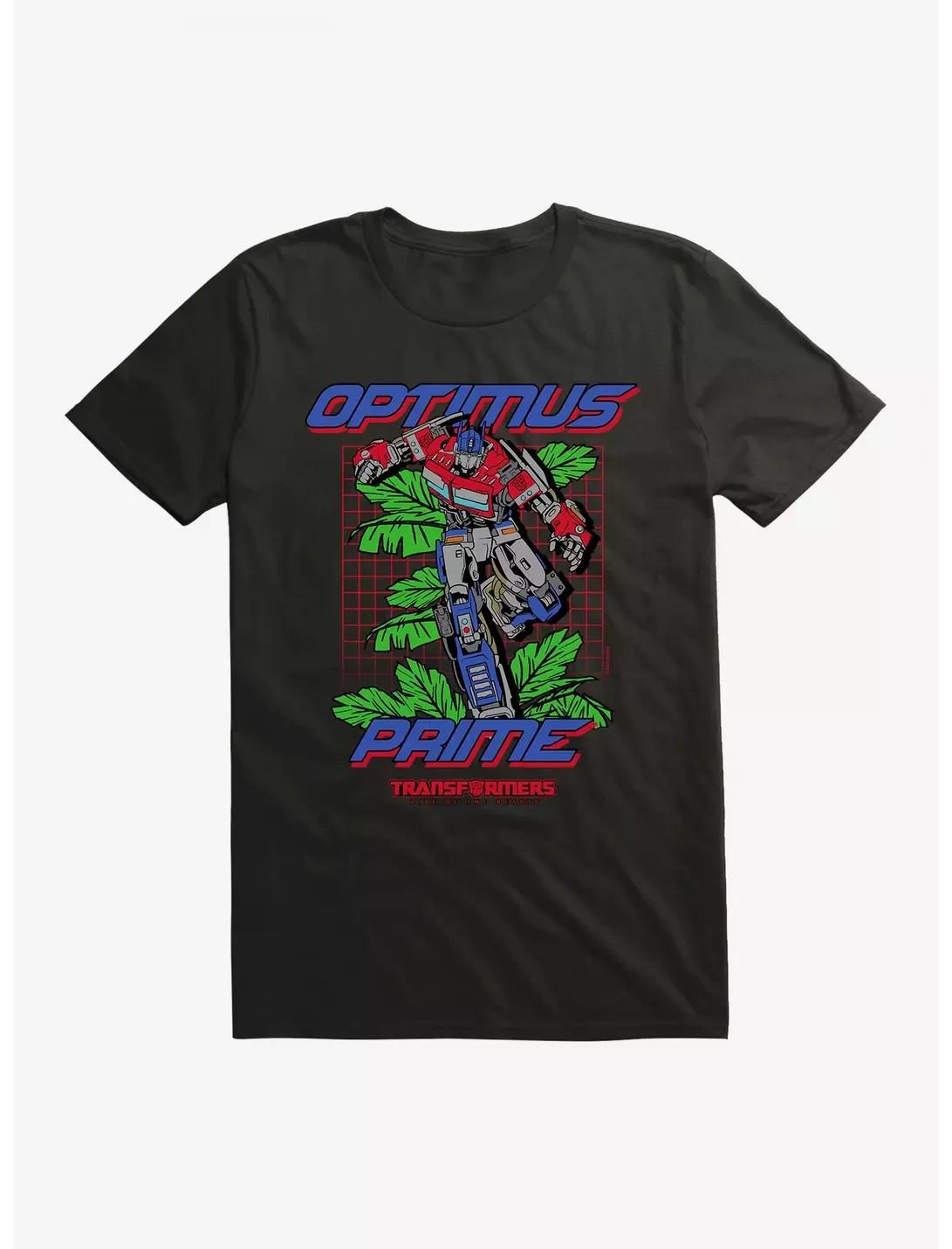 Transformers: Rise Of The Beasts Optimus Prime Palms T-Shirt S-5XL L
