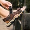 39-47 Sandálias Masculinas De Verão Moda Leve Casual Couro Sino Sapatos Sandálias De Tamanho Grande