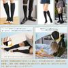 MOOKISOO Set of Compression Moderate Loose No Toe Compression Sleep High Below the Work Leg Care While Compression Socks for Men and Plus Sizes and