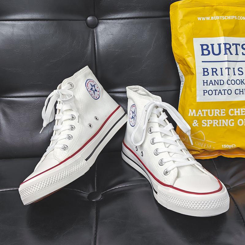 Douchuan Unisex-High-Top-Canvas-Schuhe: Trendige Sneakers im koreanischen Stil für Studenten