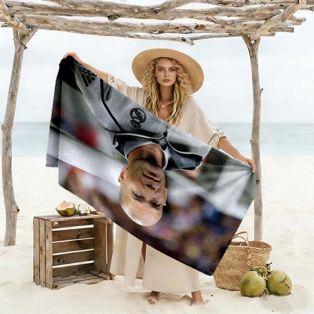 Goalkeeper Action Beach Towel Quick-Dry Soft Microfiber Comfortable Lightweight