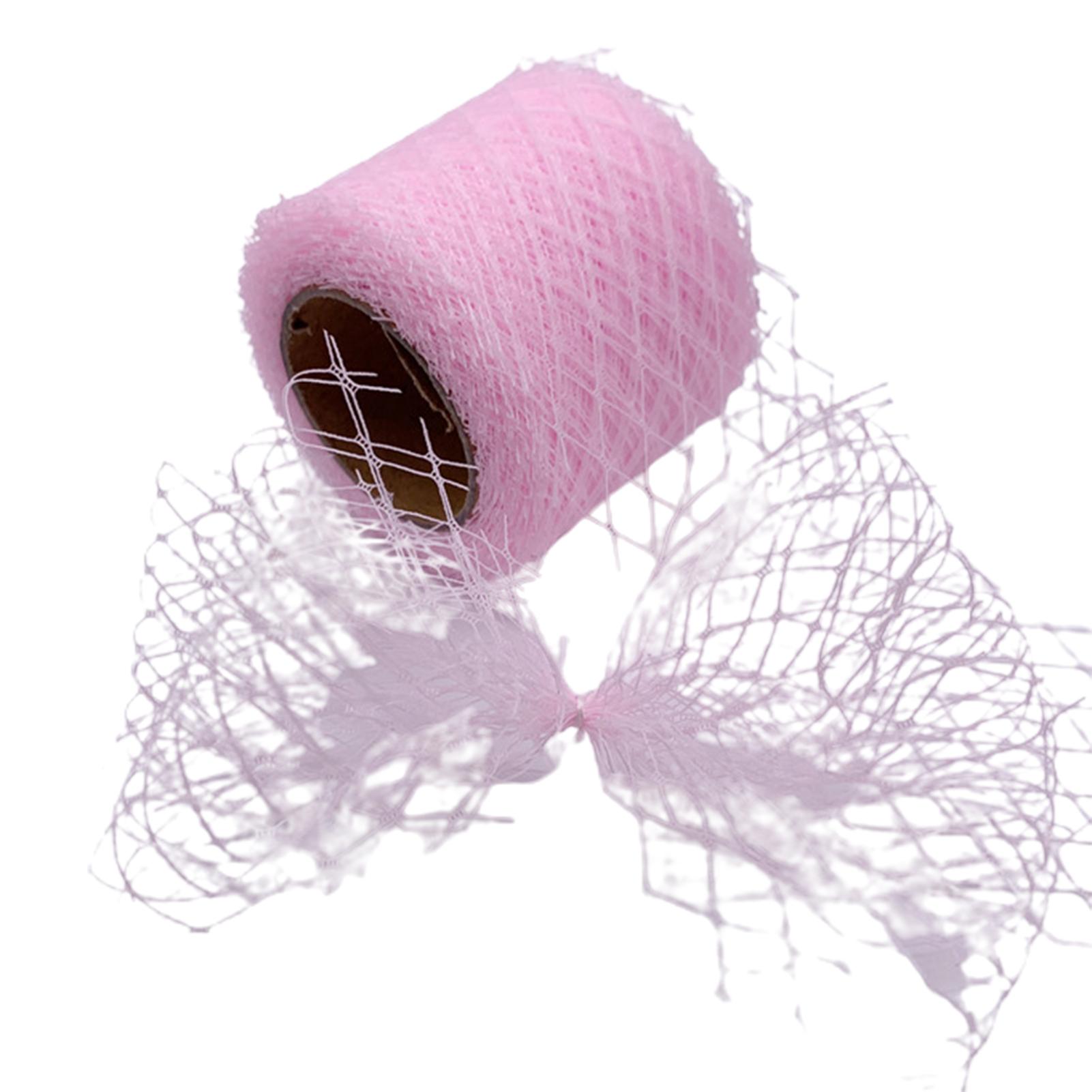 

1Roll 10/22Yards Mesh Yarn Roll Mesh Ribbon for Gift Wrapping Christmas Tree Deco Festival Wreaths DIY Wrapping Ribbons