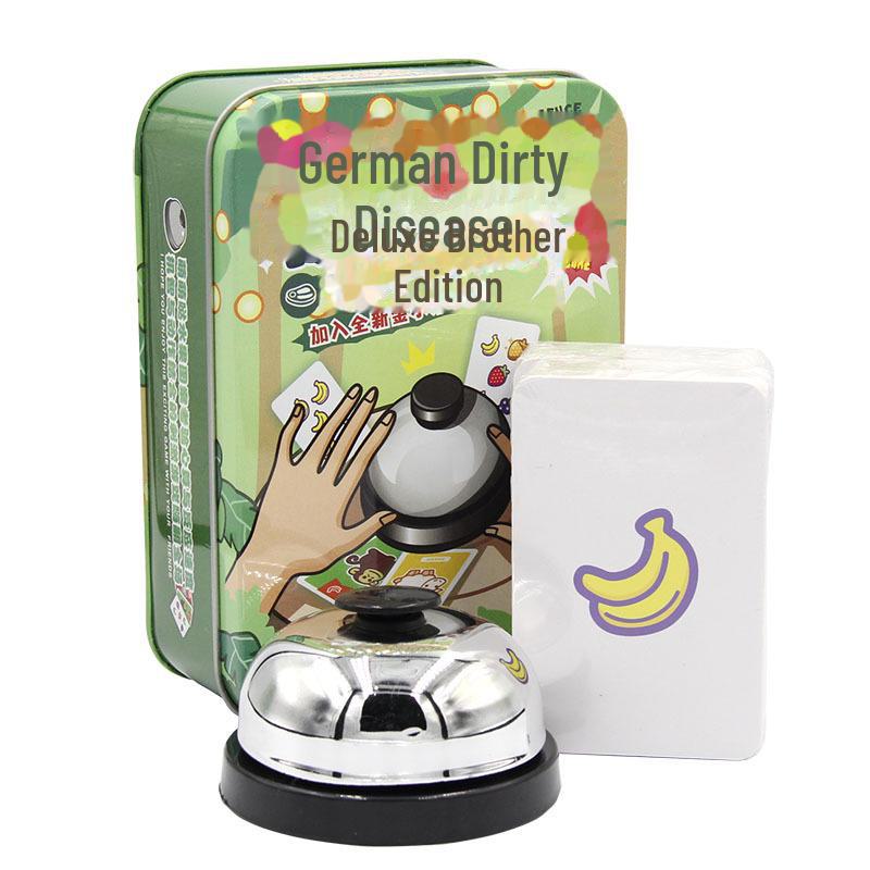 Big Bell German Heart: Family Party Card Game with Punishment Cards