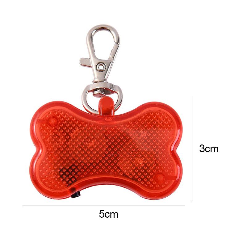 LED Pet Glowing Pendant Waterproof Knapsack Bicycle Running Warning Lamps With Hanging Hook Dog Night Walking Warning Night Lamp