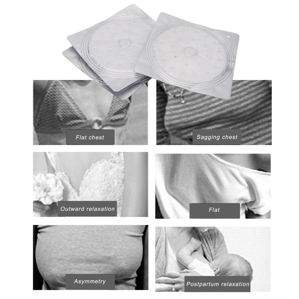 Chest Moisturizing Pad Repairing Improve Elastic Chest Wrinkle Nourishing Gel Pad with Serum Films