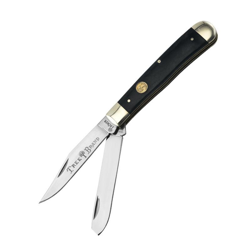 Dual Grafting Knife – 7Cr17MoV+440 Mirror Blade + White Copper & Ox Bone – Garden, Budding, Pruning