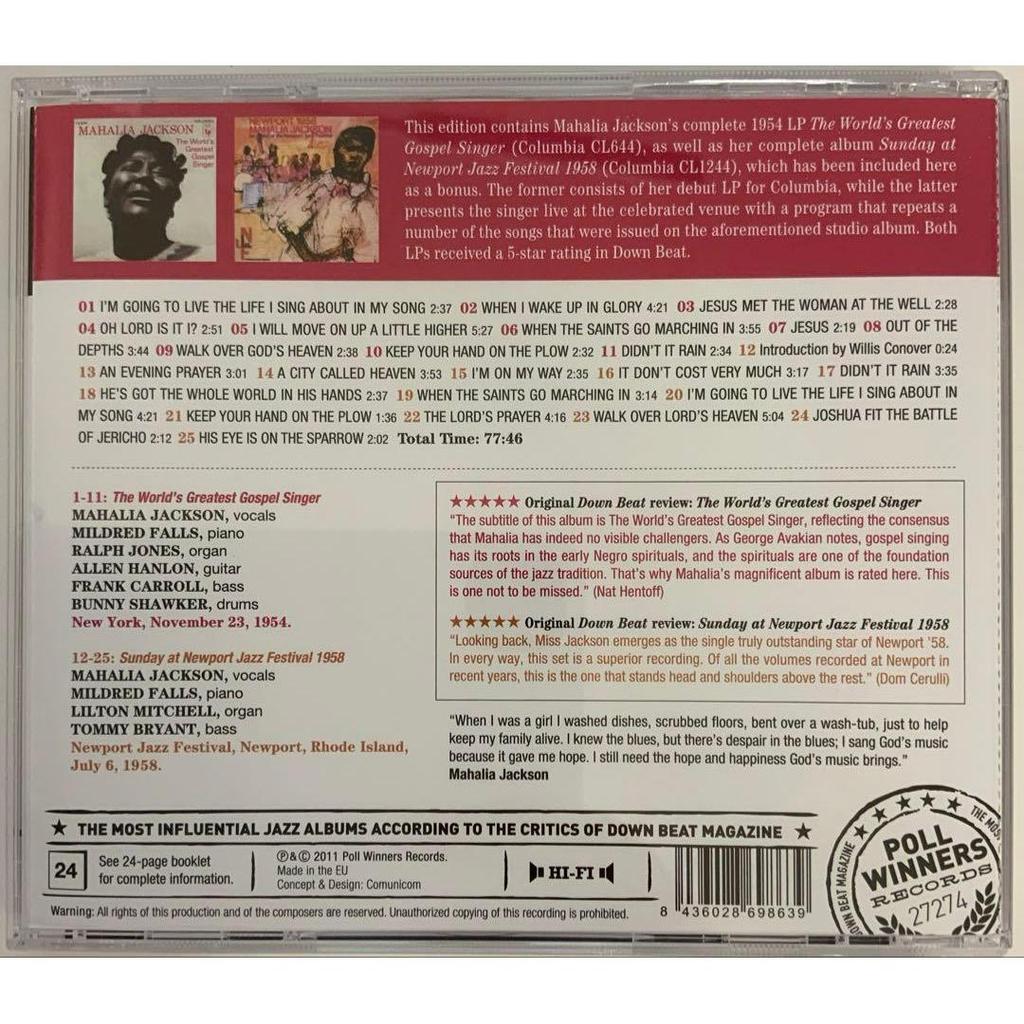 Used World's Greatest Gospel Singer CD