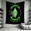 Werder Bremen poster Wall Hanging Printed Fabric Blanket Decorative Tapestries for Bedroom Living Room Home Decor