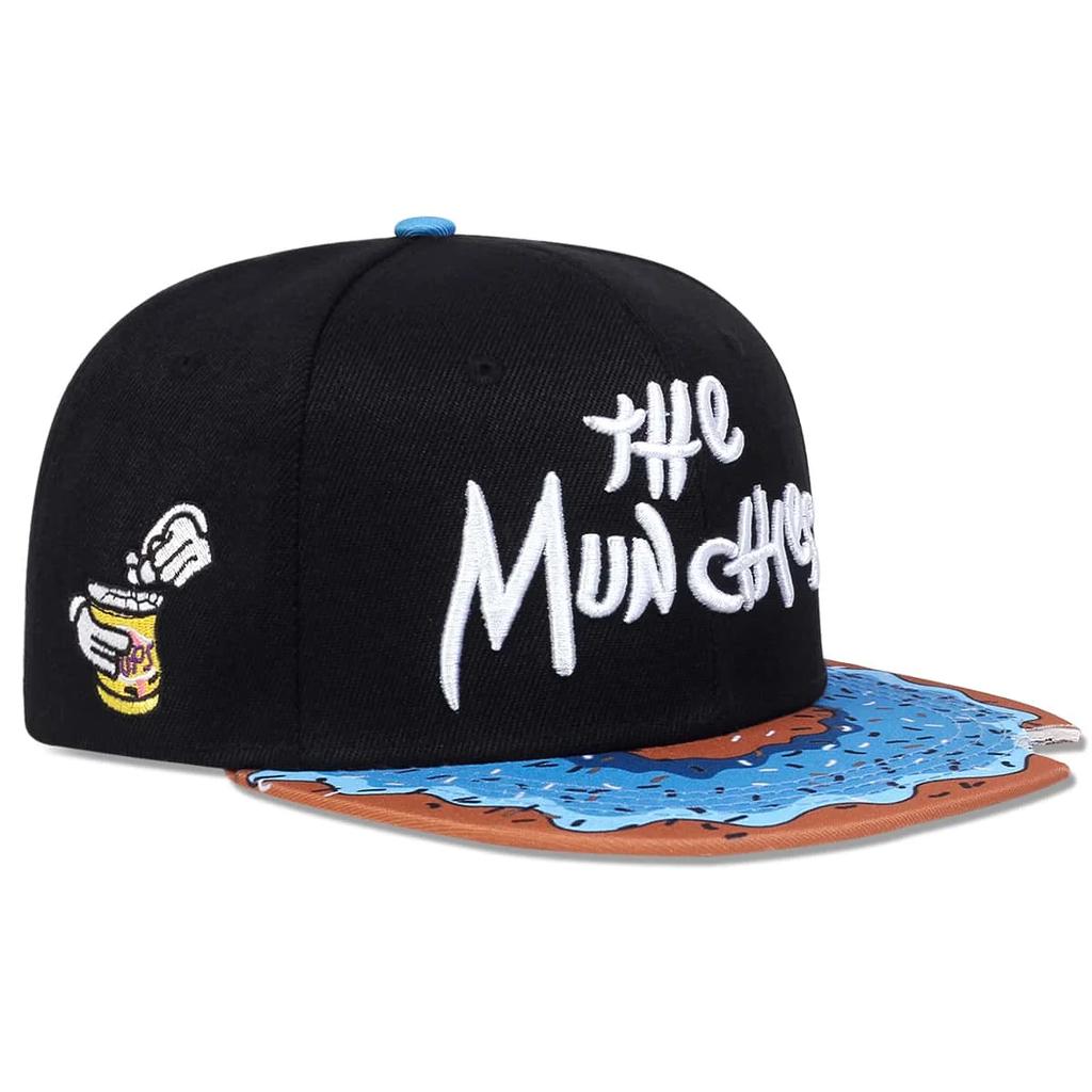 Baseball Cap Snacks Pink Snapback Hat Kids Hip Hop Children Baseball Caps Boy Girls Street Style Dance Peaked Cap Fashion The Munchies