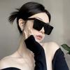 Square Frame Sunglasses for Men Women Fashion Trend Vintage UV Protection Black Silver Cool Sun Glasses Male Ladies Eyewear 2026