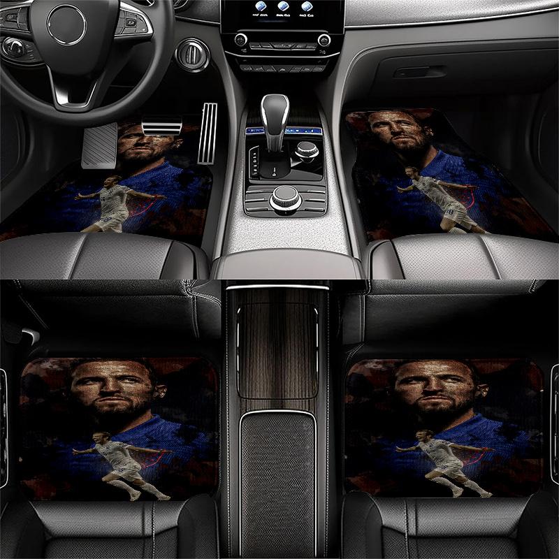 Cole Palmer Star Black Car Floor Mats Full Coverage All-Season Car Mats, XPE Non-Slip And Wear-Resistant Mats Suitable for SUV Interiors, Textured Car