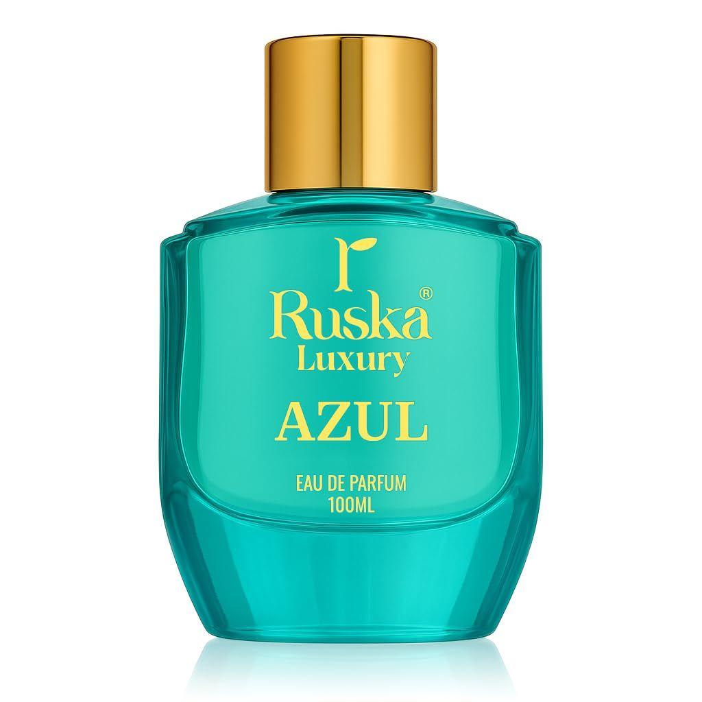 AZUL Unisex Perfume|Fresh, Aqua & Marine Fragrance | Eau De Parfum with 20% Fragrance Oil Concentration | Long Lasting Perfume for Men & Women 100ML