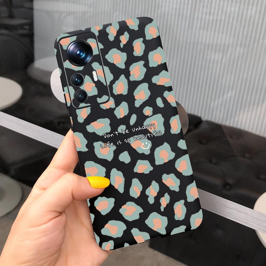 For Xiaomi 12T Pro Case Mi 12T 2022 New Fashion Art Painted Cover Soft Fundas Phone Case For Xiaomi Mi 12T Mi12T Pro Cover Coque