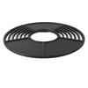 Grt Cast Iron   Grill, 42cm Non Stick Coated Round Cooking Grill for Outdoor Party Gathering Grills