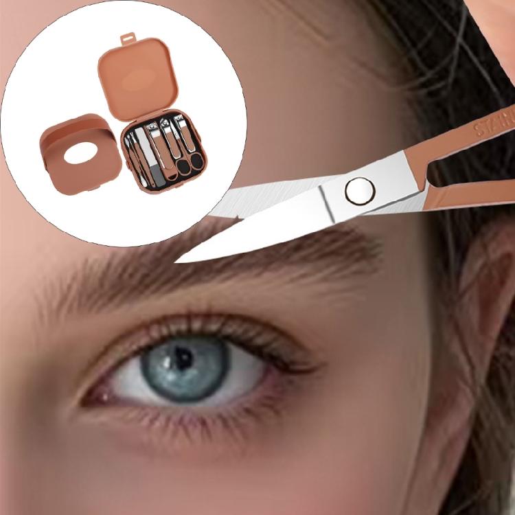 Safety Lock Nail Trimmer Kit Ergonomic Non Prevention Technology Travel Friendly Case