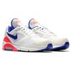 Nike Air Max 180 Ultramarine 2024 Unisex Spor Ayakkabı Beyaz Güneş Kırmızısı Siyah FJ9259-100