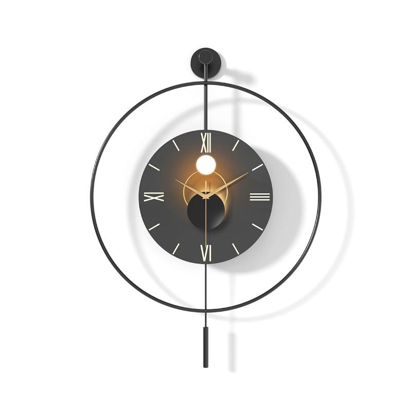 Modern Wall Clocks Living Room Minimalist Wall Watch Creative Bedroom Silent Round Clocks Fashion Home Decoration Accessories