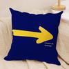 Movie CCamino Santiago Cushion Cover Soft Plush Fabric DoubleSided Printed Sofa Cushion Cover for All Seasons Home Decor Gift