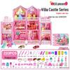 Princess Dream Castle: Big Villa Playhouse for Girls - Fun Role-Playing and Building Set