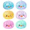 Cartoon Dumpling Squeeze Toy with Glitter, Stress Relief Dough Stress Ball Fidget Toy, Soft Simulated Steamed Bun Sensory Toy