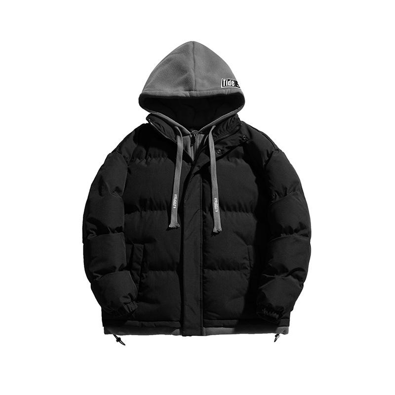 2025 Super Thick Men's and Women's Gender-neutral Style Fashion Trend Handsome Young Cotton-padded Clothes Men's Coat