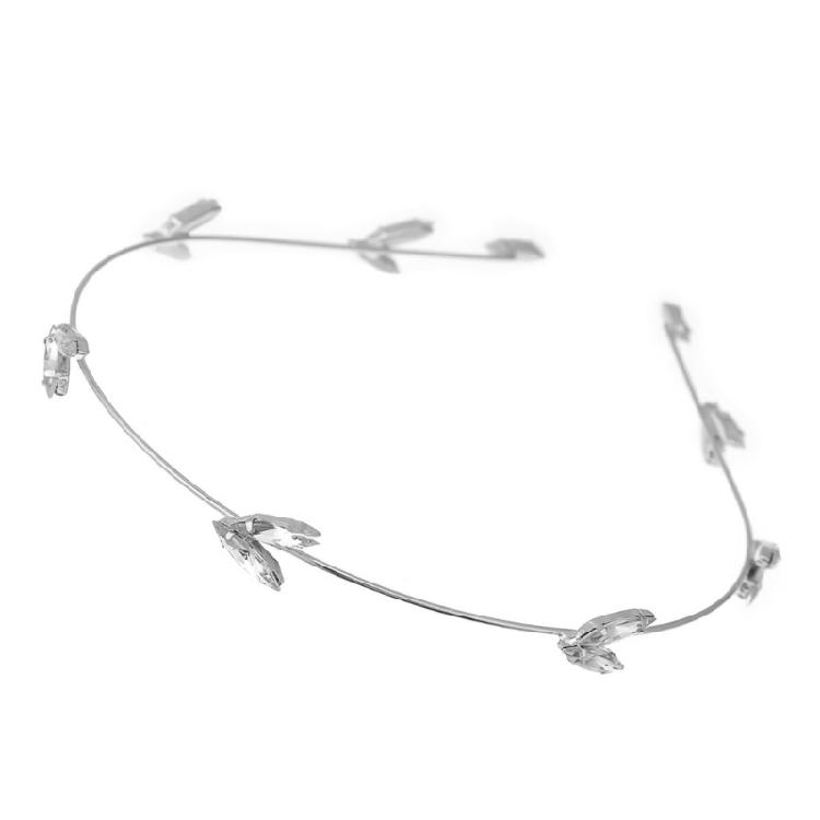 

Crystals Star Bridal Headpiece Wedding Hair Jewelry Metal Alloy Comfortable Wear for Ceremony Reception Banquet