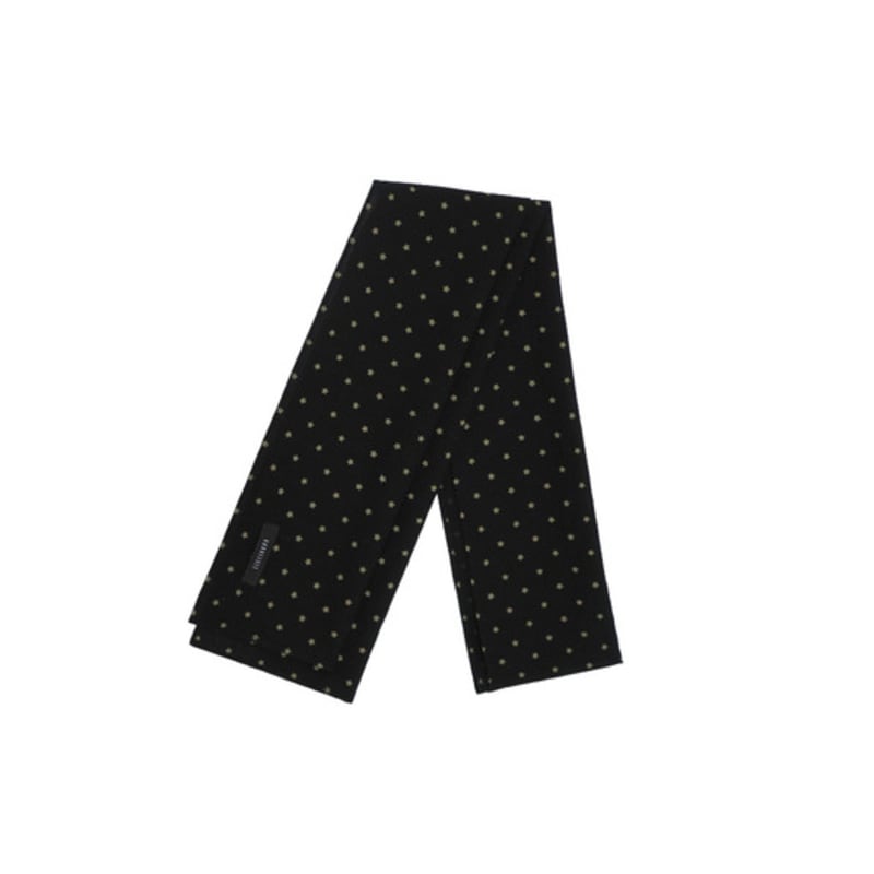 KOOKEESEE Little Star Long Scarf (black)