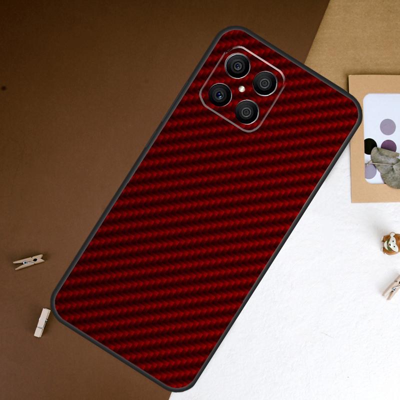 Carbon Fiber Case For Honor X6a X9a X9b X8a X7a X7 X8 X9 8X 9X Honor 90 Lite 70 50 Magic 5 6 Pro Cover