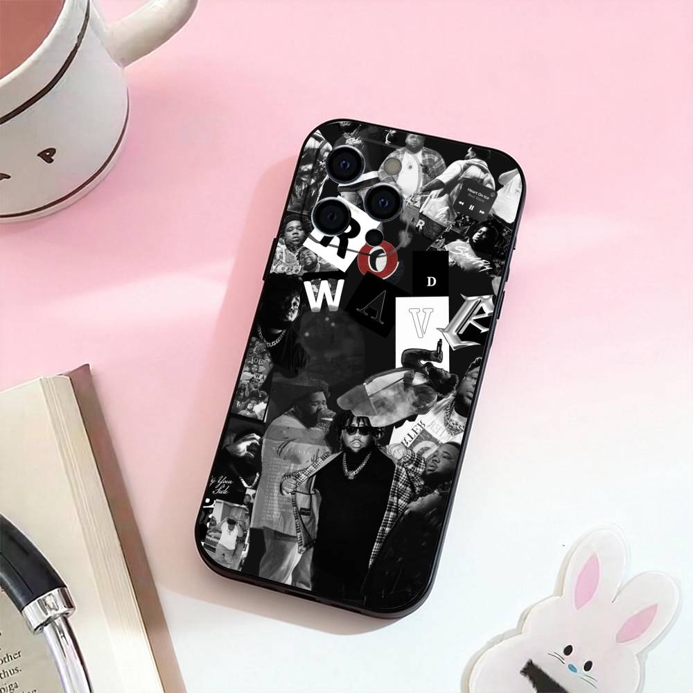 Rapper R-Rod Wave Phone Case For iPhone 17,16,15,14,13,12,11 Plus,Pro,Max,XS Silicone Soft Cover