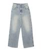WEGO Denim Denim Long Size Type B Lightly Denim Finish Women's Straight-leg Pants, Jeans, Bottoms, Pants, Simple, Casual, Stylish, Gift, Classic,