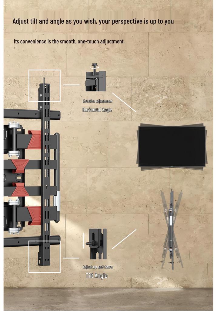 XT100 Swivel Wall Mount for 70-100 Inch TVs